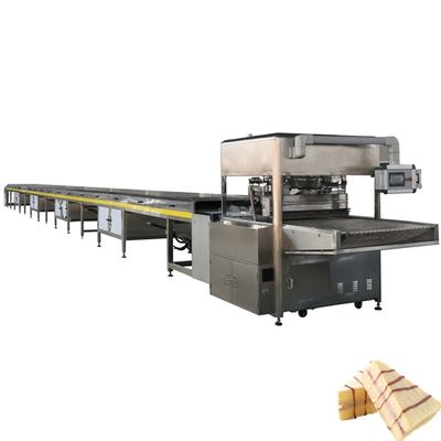 Komposisi Lapisan 1000mm 400kg/H Mesin Enrobing Coklat