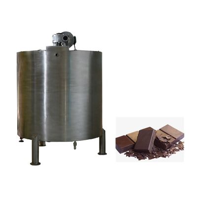 Massa cokelat Fungsi mengocok 100L Tangki peleburan cokelat