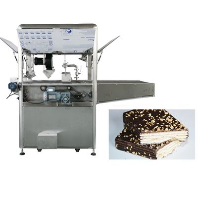 Copeland Cooling Chocolate Coating Machine Dengan Tiga Zona Suhu