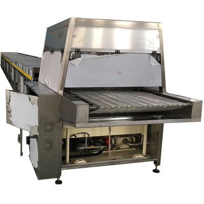 ISO 1200mm 400kg/H Enrober Coklat Komersial