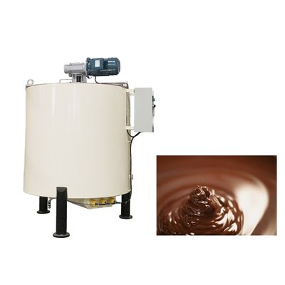 500L SS304 Tangki Peleburan Cokelat Dengan Motor 1,1KW