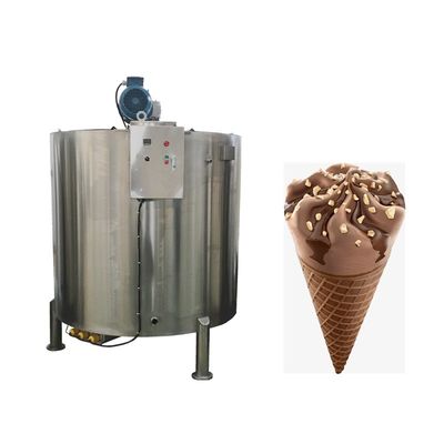 SS 304 Tangki penyimpanan cokelat 1000L Untuk pembuatan roti