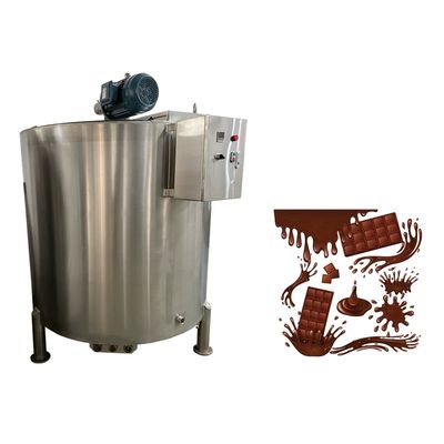 1000L Panas listrik SS Tangki penyimpanan cokelat murni