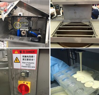 Beli Peralatan Pelapis Permen Baja Tahan Karat 304 dengan Lebar Sabuk 900 MM Cocok untuk Pemrosesan Permen dan Aplikasi Pelapisan Berkelanjutan pembuatan online