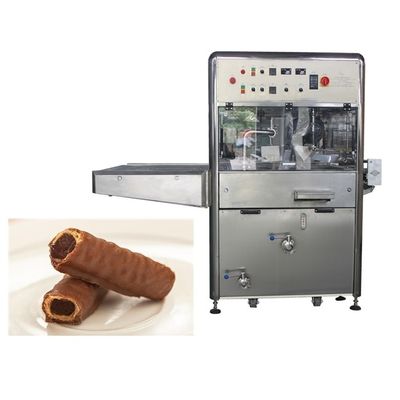 Beli 5HP 1000mm Mesin Enrobing Coklat Murni Dengan Sensor Tingkat online manufacture