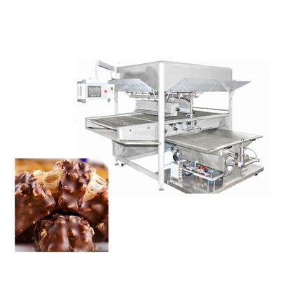 Beli ISO 500kg/H 1200mm Chocolate Coating Machine untuk wafer online manufacture